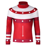 Helluva Boss Hazbin Hotel Blitzo Red Top Cosplay Costume Outfits Halloween Carnival Suit