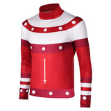 Helluva Boss Hazbin Hotel Blitzo Red Top Cosplay Costume Outfits Halloween Carnival Suit