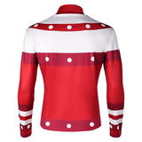 Helluva Boss Hazbin Hotel Blitzo Red Top Cosplay Costume Outfits Halloween Carnival Suit