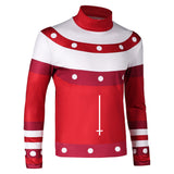 Helluva Boss Hazbin Hotel Blitzo Red Top Cosplay Costume Outfits Halloween Carnival Suit