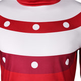 Helluva Boss Hazbin Hotel Blitzo Red Top Cosplay Costume Outfits Halloween Carnival Suit