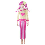 Helluva Boss Hazbin Hotel Fizzarolli Women Pink Heart Outfit Cosplay Costume Outfits Halloween Carnival Suit