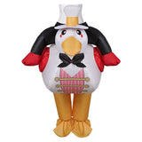 Helluva Boss Hazbin Hotel Lucifer Rubber Duck Inflatable Full Body Suit Cosplay Costume