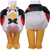 Helluva Boss Hazbin Hotel Lucifer Rubber Duck Inflatable Full Body Suit Cosplay Costume