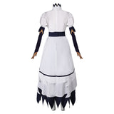 Helluva Boss Hazbin Hotel Stella Women White Dress Cosplay Costume Outfits Halloween Carnival Suit