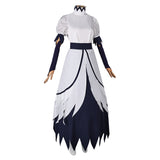 Helluva Boss Hazbin Hotel Stella Women White Dress Cosplay Costume Outfits Halloween Carnival Suit