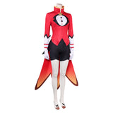 Helluva Boss Hazbin Hotel Vassago Women Black Outfit Cosplay Costume Outfits Halloween Carnival Suit