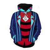 Helluva Boss VOX 3D Printed Hooded Casual Sweatshirt Cosplay Costume Outfits Halloween Carnival Suit