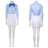 Heroines Nami Women Blue Shirt Set Cosplay Costume Outfit Halloween Carnival Suit