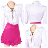 Heroines Nami Women Pink Dress Cosplay Costume Outfit Halloween Carnival Suit