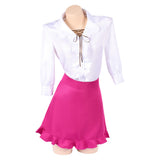 Heroines Nami Women Pink Dress Cosplay Costume Outfit Halloween Carnival Suit