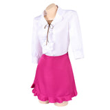 Heroines Nami Women Pink Dress Cosplay Costume Outfit Halloween Carnival Suit