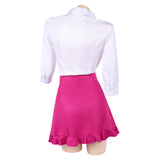 Heroines Nami Women Pink Dress Cosplay Costume Outfit Halloween Carnival Suit