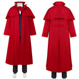 Herushingu Alucard Red Outfit Cosplay Costume Outfit Halloween Carnival Suit