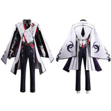 Honkai: Star Rail Ashveil Black and White Outfit Cosplay Costume Outfit Halloween Carnival Suit
