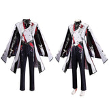 Honkai: Star Rail Ashveil Black and White Outfit Cosplay Costume Outfit Halloween Carnival Suit