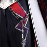 Honkai: Star Rail Ashveil Black and White Outfit Cosplay Costume Outfit Halloween Carnival Suit