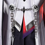 Honkai: Star Rail Ashveil Black and White Outfit Cosplay Costume Outfit Halloween Carnival Suit