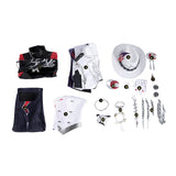 Honkai: Star Rail Ashveil Black and White Outfit Cosplay Costume Outfit Halloween Carnival Suit