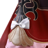 Honkai: Star Rail Hyacine Red Dress Cosplay Costume Outfits Halloween Carnival Suit
