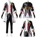 Honkai: Star Rail Male Trailblazer Red Skin Outfit Cosplay Costume Outfit Halloween Carnival Suit