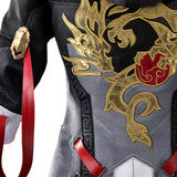Honkai: Star Rail Male Trailblazer Red Skin Outfit Cosplay Costume Outfit Halloween Carnival Suit