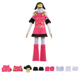 Hot Pants Women Pink Outfit Cosplay Costume Outfit Halloween Carnival Suit