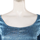 House of the Dragon Alicent Hightower Women Blue Outfit Cosplay Costume Outfit Halloween Carnival Suit