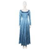 House of the Dragon Alicent Hightower Women Blue Outfit Cosplay Costume Outfit Halloween Carnival Suit