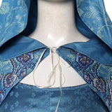 House of the Dragon Alicent Hightower Women Blue Outfit Cosplay Costume Outfit Halloween Carnival Suit