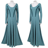 House of the Dragon Alicent Hightower Women Green Dress Cosplay Costume Outfit Halloween Carnival Suit