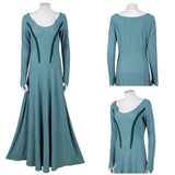 House of the Dragon Alicent Hightower Women Green Dress Cosplay Costume Outfit Halloween Carnival Suit