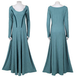 House of the Dragon Alicent Hightower Women Green Dress Cosplay Costume Outfit Halloween Carnival Suit