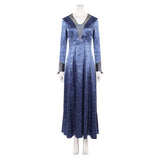 House of the Dragon Helaena Targaryen Women Blue Dress Cosplay Costume Outfit Halloween Carnival Suit
