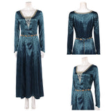 House of the Dragon Helaena Targaryen Women Green Dress Cosplay Costume Outfit Halloween Carnival Suit