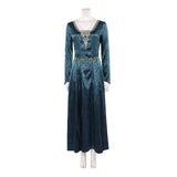 House of the Dragon Helaena Targaryen Women Green Dress Cosplay Costume Outfit Halloween Carnival Suit