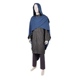House of the Dragon King Aegon Targaryen Blue Outfit Cosplay Costume Outfit Halloween Carnival Suit