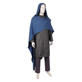 House of the Dragon King Aegon Targaryen Blue Outfit Cosplay Costume Outfit Halloween Carnival Suit