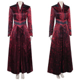 House of the Dragon Princess Rhaenyra Targaryen Women Red Outfit Cosplay Costume Outfit Halloween Carnival Suit
