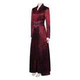 House of the Dragon Princess Rhaenyra Targaryen Women Red Outfit Cosplay Costume Outfit Halloween Carnival Suit