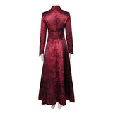 House of the Dragon Princess Rhaenyra Targaryen Women Red Outfit Cosplay Costume Outfit Halloween Carnival Suit