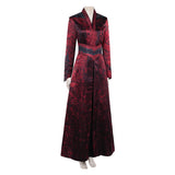 House of the Dragon Princess Rhaenyra Targaryen Women Red Outfit Cosplay Costume Outfit Halloween Carnival Suit