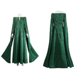 House of the Dragon Season 3 Alicent Hightower Women Green Dress Cosplay Costume Outfit Halloween Carnival Suit
