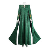 House of the Dragon Season 3 Alicent Hightower Women Green Dress Cosplay Costume Outfit Halloween Carnival Suit
