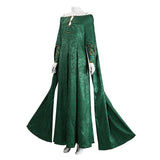 House of the Dragon Season 3 Alicent Hightower Women Green Dress Cosplay Costume Outfit Halloween Carnival Suit