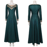 House of the Dragon Season 3 Alicent Hightower Women Green Dress Cosplay Costume Outfit Halloween Carnival Suit