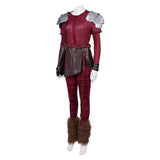 How to Train Your Dragon 2025 Astrid Red Full Set Cosplay Costume Outfits Halloween Carnival Suit