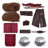 How to Train Your Dragon 2025 Astrid Red Full Set Cosplay Costume Outfits Halloween Carnival Suit