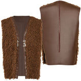 How to Train Your Dragon 2025 Hiccup Brown Vest Cosplay Costume Outfits Halloween Carnival Suit