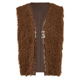 How to Train Your Dragon 2025 Hiccup Brown Vest Cosplay Costume Outfits Halloween Carnival Suit